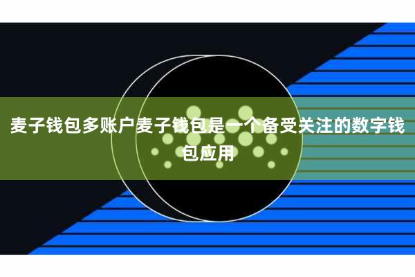 麦子钱包多账户麦子钱包是一个备受关注的数字钱包应用