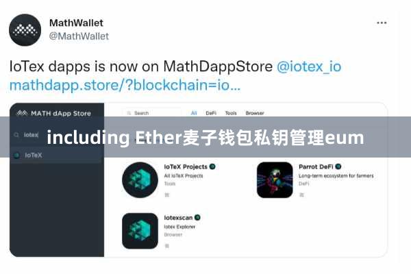 including Ether麦子钱包私钥管理eum
